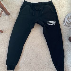 Fanjoy sweatpants. Size large. Excellent condition